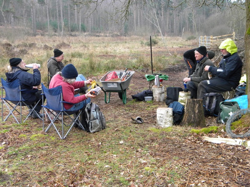Norfolk Conservation Corps volunteers at Houghen (Broadland Country Park) 2024-03-10 (3402) Norfolk Conservation Corps volunteers at Houghen (Broadland Country Park) 2024-03-10 (3402)
