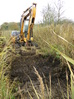 New pond (MNW) being dug using Wordingham digger, 2017-11-21 (1162)